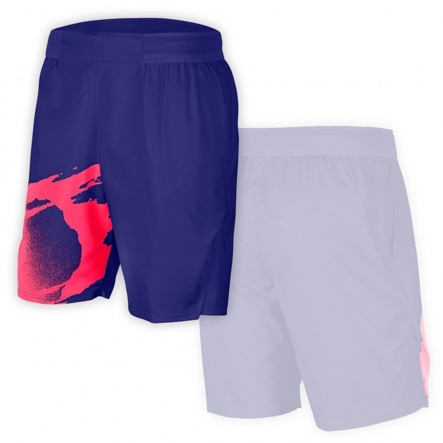 Purple | Red Gym Short for Men