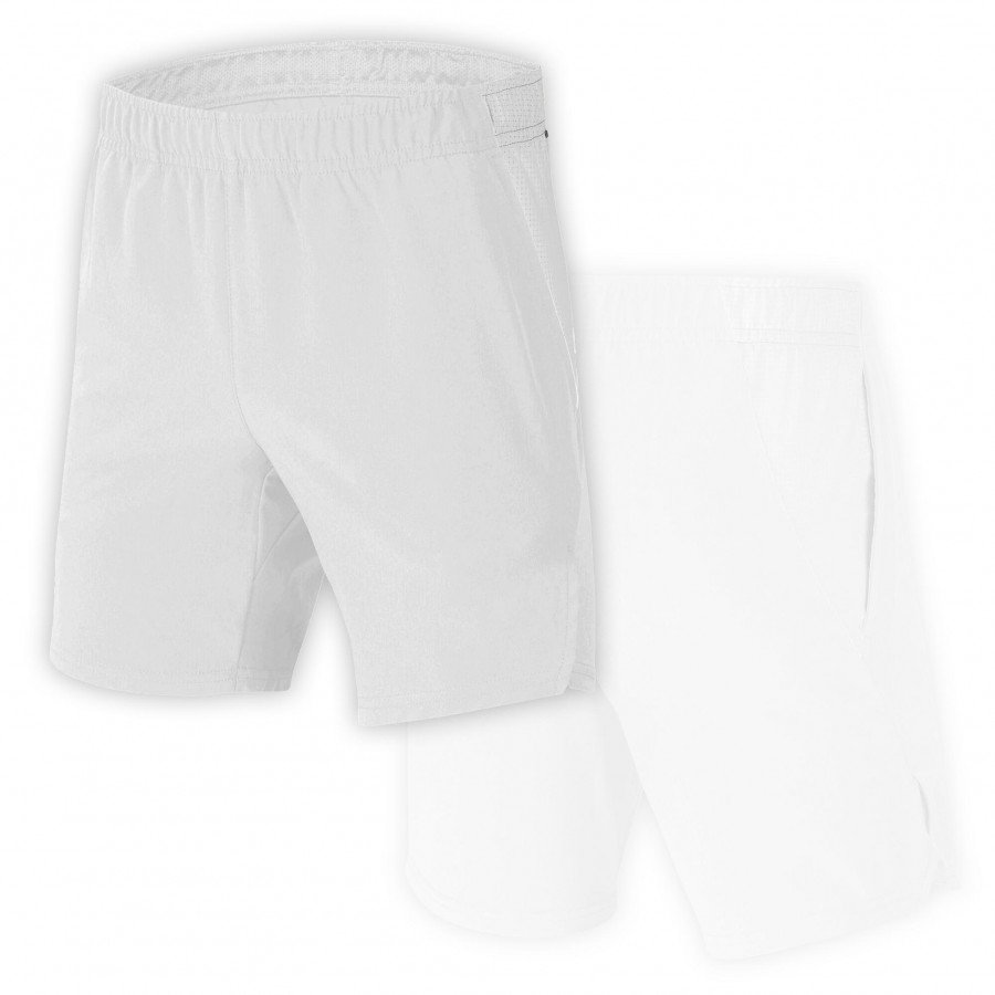 White Gym Short for Men