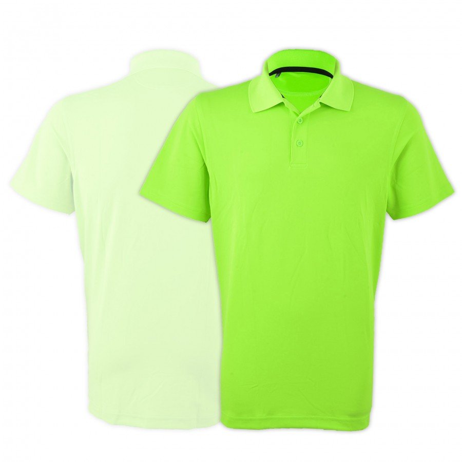 Neon Green Polo Shirt for Men