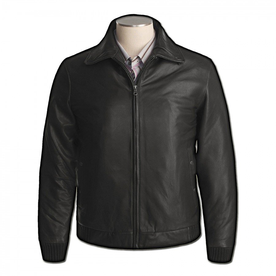 Men Leather Fashion Jacket