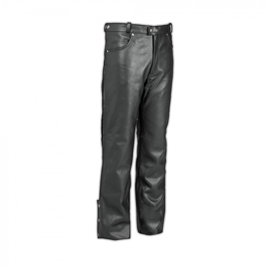 Men Leather Fashion Pant