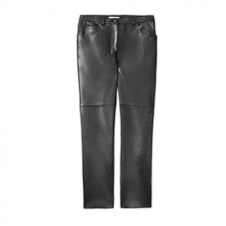 Men Leather Fashion Pant