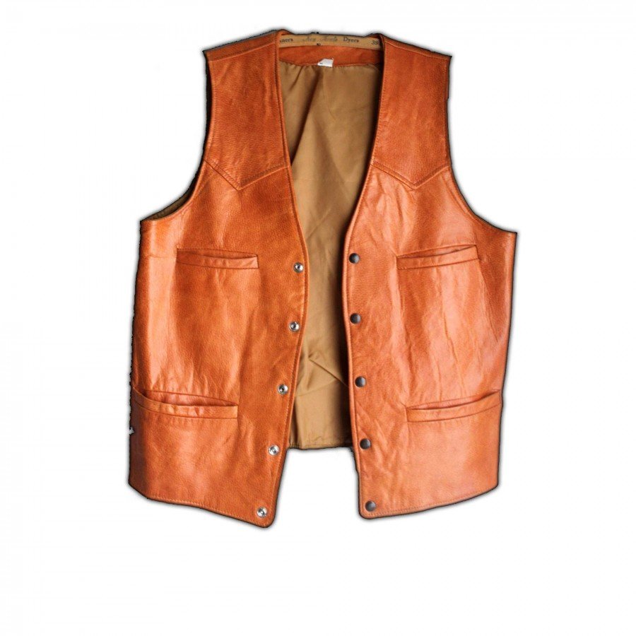 Men Leather Vest