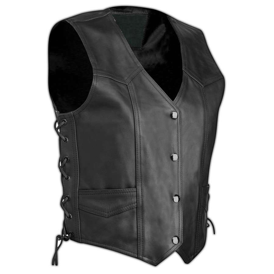 Women Leather Vest