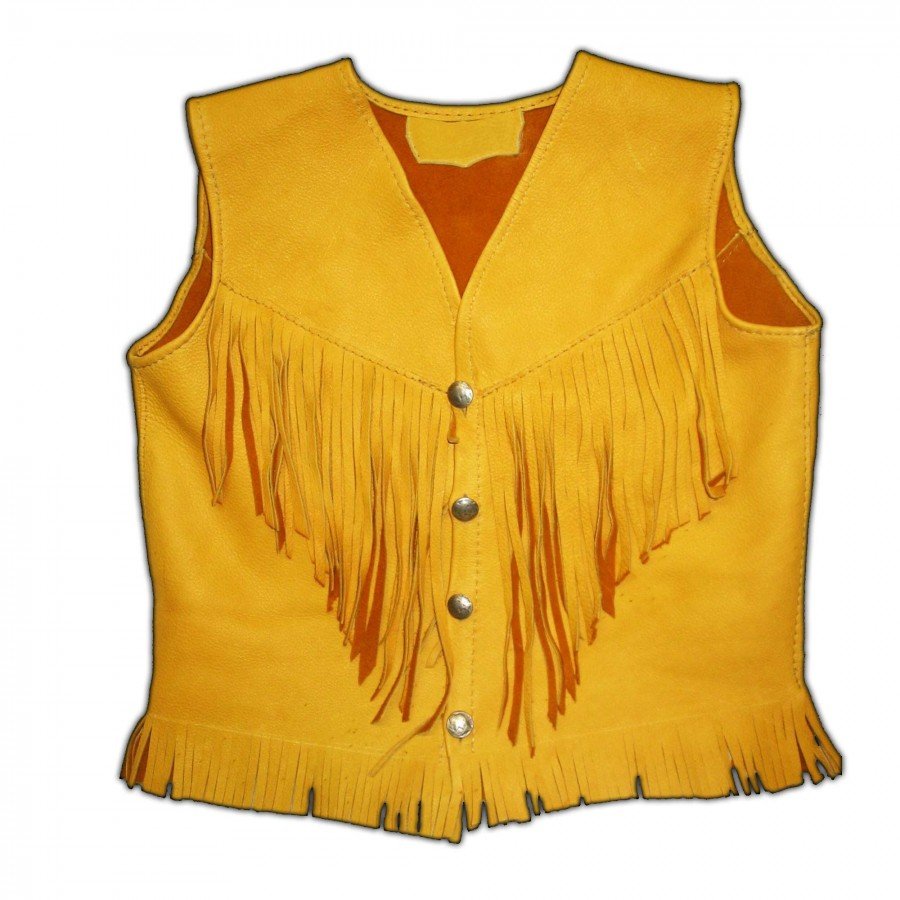 Women Leather Vest