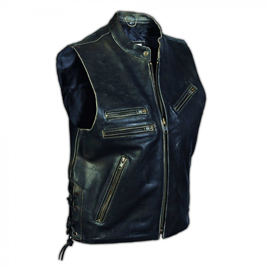 Women Leather Vest